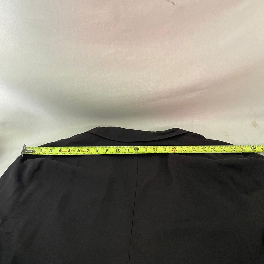 Pronto Uomo Men's Black Wool Blend Blazer Jacket Pant Suit‎ Set Size L - Picture 16 of 16